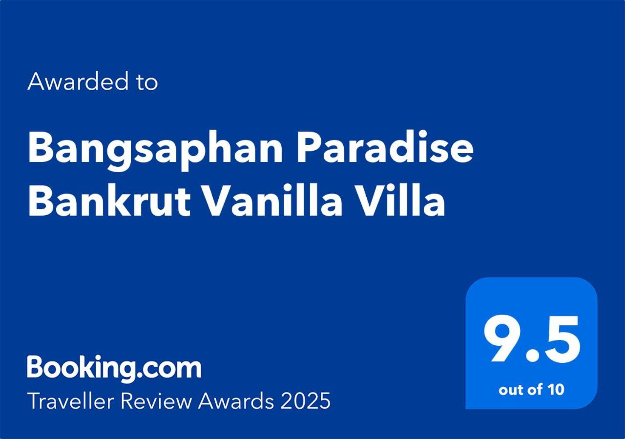 Bangsaphan Paradise Bankrut Vanilla Villa Exteriér fotografie